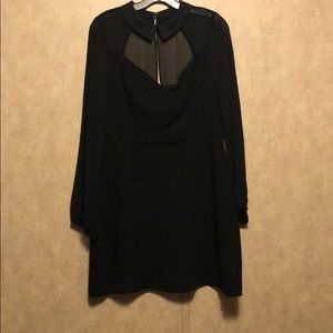 BCBG LONG SLEVEE MESS DRESS